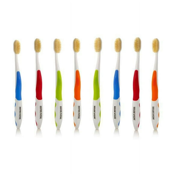 Mouth Watchers  protective Adult Toothbrush With Flossing Bristles