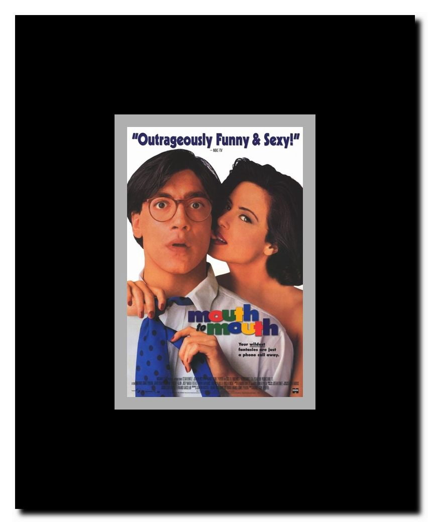 Mouth to Mouth Framed Movie Poster