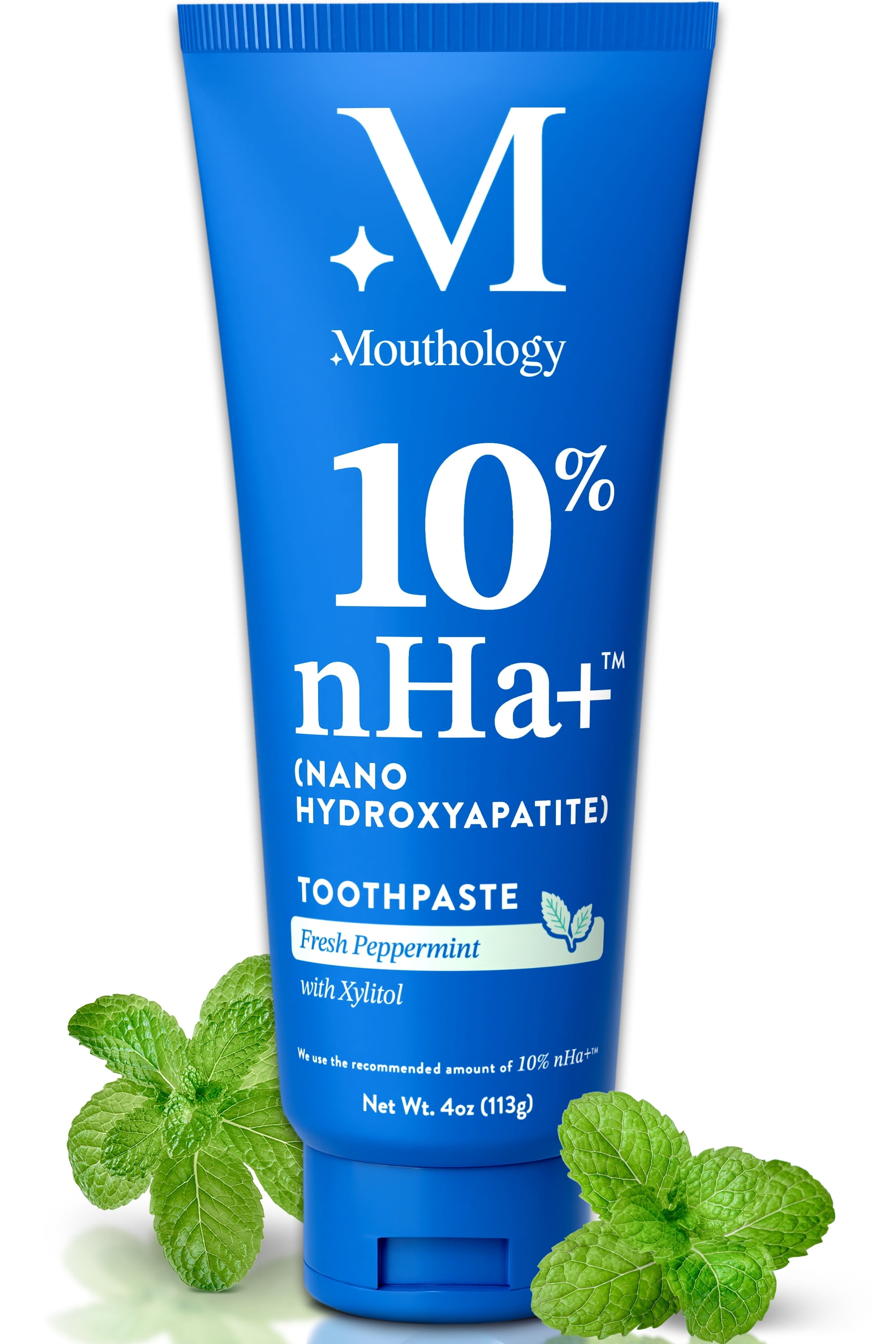 Walmart Black Friday Deals 2025 - Mouthology 10% Nano Hydroxyapatite Toothpaste Fluoride Free, Whitening, Enamel Care, Sensitive Teeth, SLS Free, Mint 4oz