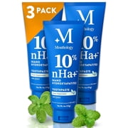 Mouthology 10% Nano Hydroxyapatite Toothpaste, Fluoride-Free Mint, Whitening & Enamel Care, SLS-Free, 4 oz, 3 pack