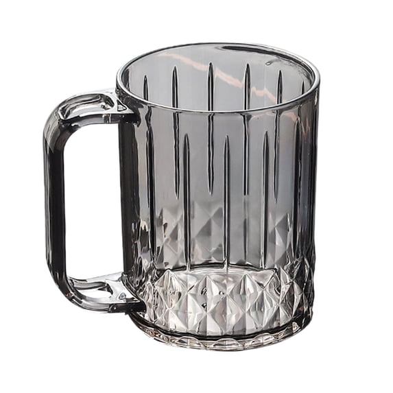 Mouthwash Cup Mouthwash Cup, Household Plastic Cup with Holes, Transparent Design, for Toothbrush and Rinse, Easy to Clean, Ergonomic Grip Household Plastic Cup