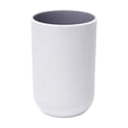 thumbnail image 1 of Mouthwash Cup, Plastic Rinsing Cup for Bathroom, Household Toothbrush Cup with Holder for Dorm Office Sink(Gray), 1 of 6