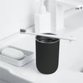 thumbnail image 1 of Mouthwash Cup, Reusable Drinking Cup, Stackable Bathroom Accessory for Toothpaste and Toothbrush, Lightweight Durable Plastic and Stainless Steel Material, 1 of 9
