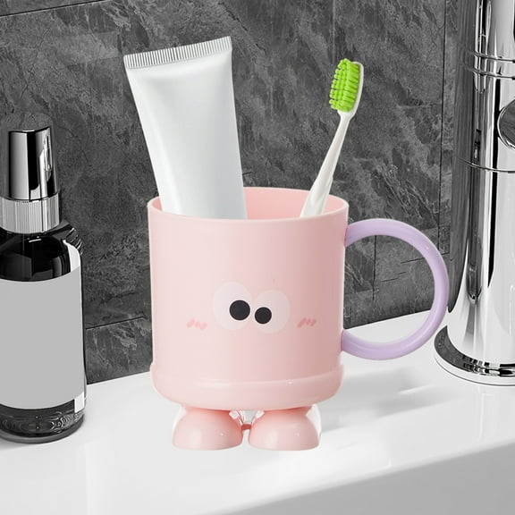 Mouthwash Cups Unbreakable Reusable Drinking Cups Plastic Toothbrush Holder