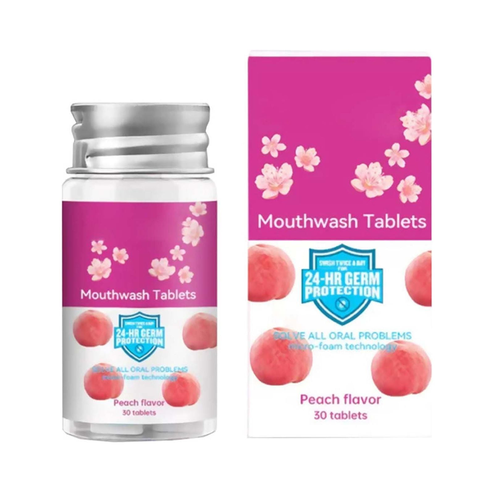 Mouthwash Tablets For Bad Water compatible with Machine Water Pick