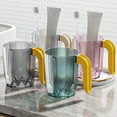 thumbnail image 1 of Mouthwash Toothbrush Rinsing Cup Plastic Bathroom Tumbler | Reusable Drinking Mug | Durable Easy-Clean | 4.13x3.35in | Multiple Colors | 100-200ml Capacity | Single Piece, 1 of 6