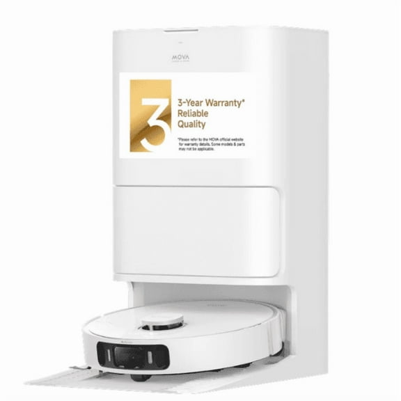 MOVA S20 Ultra Robot Vacuum and Mop, Auto Hot Water Wash & Dry, Self-Empty & Refilling, All-in-One Cleaning