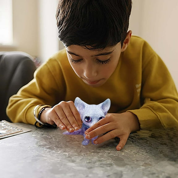 3D Printable Movable Hairless Cat Figurine Novelty Animal Toy Desktop Ornament For Kids Adults Collectors