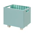 thumbnail image 1 of Movable Book Storage Box Large Capacity Storage Basket Plastic File Box Practical Book Organizer for Clothes Books Toy, 1 of 19