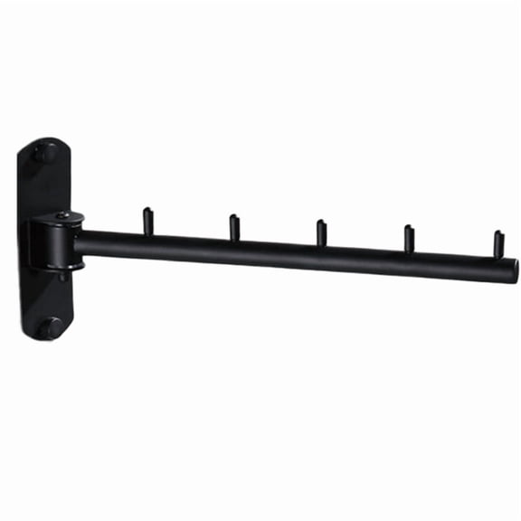Movable Clothes Rack Drying Clothes Hanger Stainless Steel Rotatable Wall Mounted Indoor Balcony Space Saving