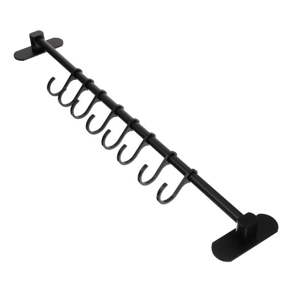 Movable Door Back Hanger Aluminum Clothes Hanging Hook Kitchen Storage Hanger