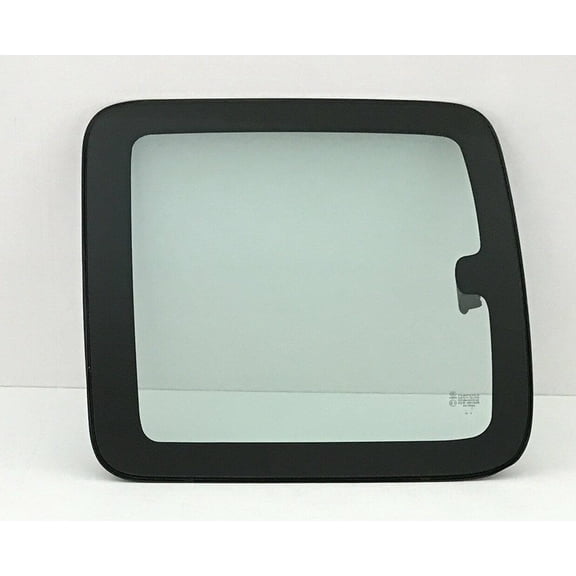 Movable Driver Left Side Rear Quarter Window Quarter Glass With Frame & Latch Compatible with Chevrolet Silverado 1999-2006 / Classic 2007 Extended Cab Pickup Models