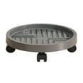 thumbnail image 1 of Movable Flower Pot Tray with Wheels, Thickened Plastic Saucer Base for Easy of Indoor and Outdoor Potted Plants, Rolling Plant Caddy for Effortless Rearrangement and Home Decor, 1 of 6