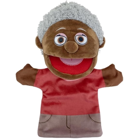 Movable Jaw Full Family Character Puppet Kit, Premium Soft Fabric, Puppet Theater Prop & All Occasion Children Surprise Present