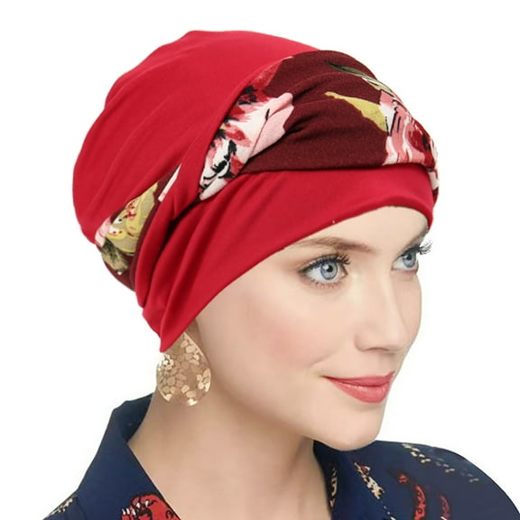 Movable Knot Beanies with Relaxed Stretch Elastic, Chemo Hats for Women