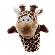 Movable Mouth Animal Hand Puppet, Soft Cartoon Plush Toy for Storytelling and Roleplay, Interactive Puppet for Family Games, Creative Performance Prop