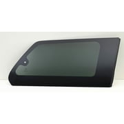 Movable Passenger Right Side Quarter Window Quarter Glass Compatible with Toyota Sienna 2011-2020 Models