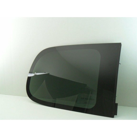 Movable Passenger Right Side Quarter Glass Window Compatible with Mercury Villager/Nissan Quest Mini Van 1999-2002 Models