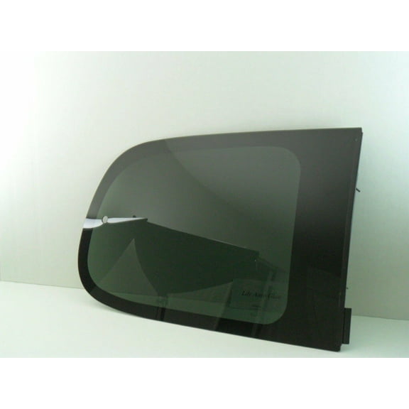 Movable Passenger Right Side Quarter Glass Window Compatible with Mercury Villager/Nissan Quest Mini Van 1999-2002 Models