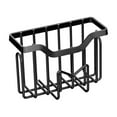thumbnail image 1 of Movable Stainless Steel Kitchen Sink Caddy with M-Shaped Hook, Hanging Organizer for Sponge, Brush, and Sink Stopper, Space-Saving Solution for Double Sinks with Drainage Design, 1 of 6