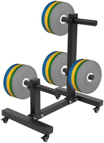 Movable Weight Rack Movable Weight Plate Dumbbell Rack Storage Steel 57inch 1100lbs ...