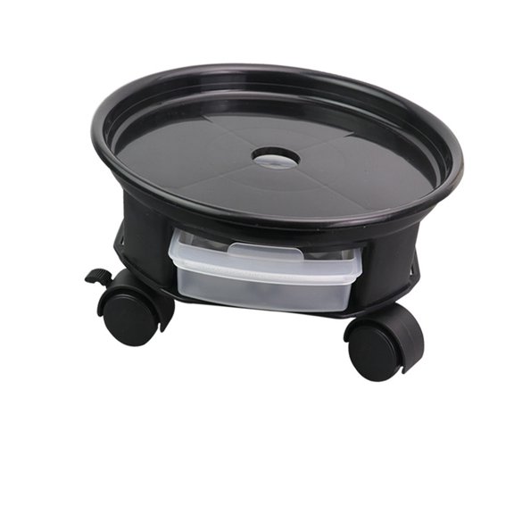 Movable Wheel Plant Tray With Rolling Base For Flower Container Thickened Rolling Planter Stand Potted Holder Heavy Duty
