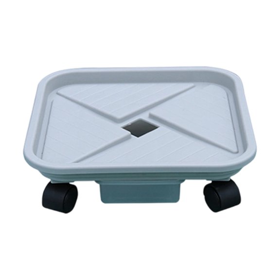 Movable Wheel Plant Tray With Rolling Base For Flower Container Thickened Rolling Planter Stand Potted Holder Heavy Duty