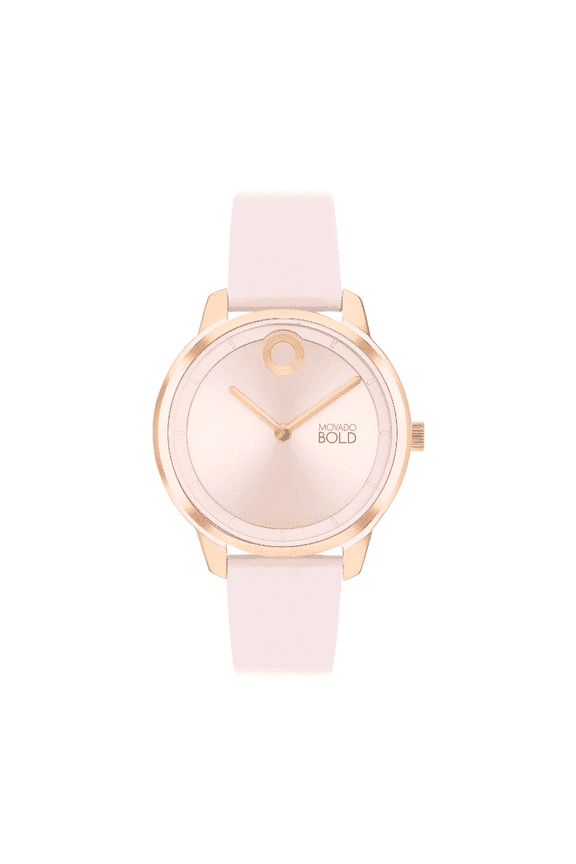 3600986 Trend Blush Pink Dial Blush Pink Leather Strap Women's Watch