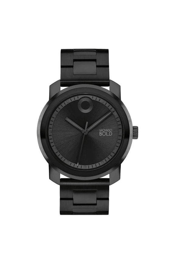 3601034 Trend Propel Black Dial Black Stainless Steel Bracelet Mens Watch