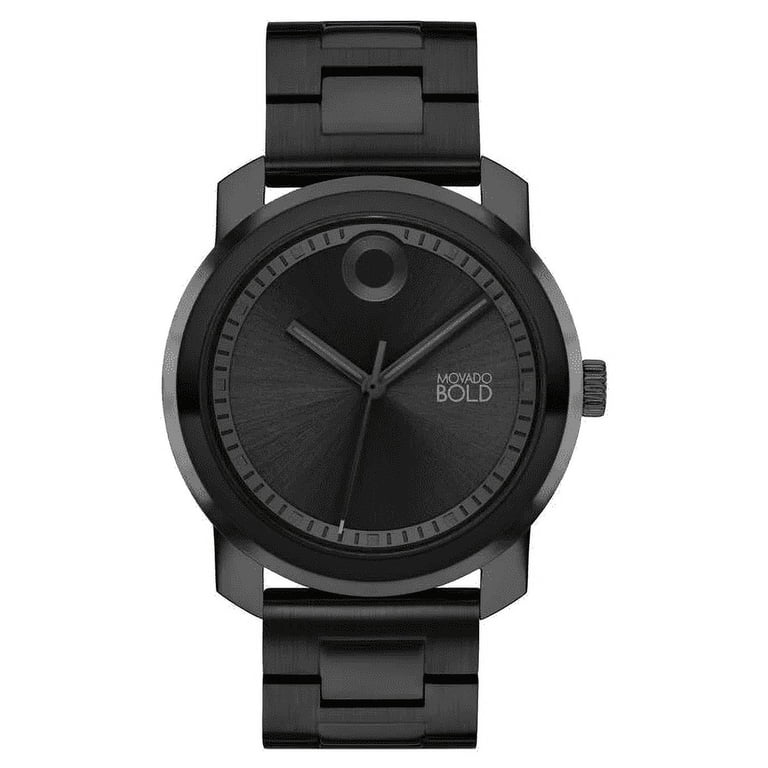 Movado 3601034 Trend Propel Black Dial Black Stainless Steel