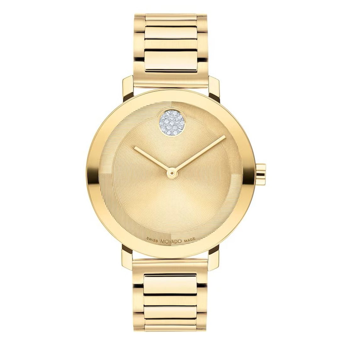 Movado 3601106 Women's Bold Evolution 2.0 Quartz Gold Dial Watch ...