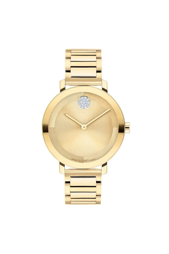 3601106 Women's Bold Evolution 2.0 Quartz Gold Dial Watch