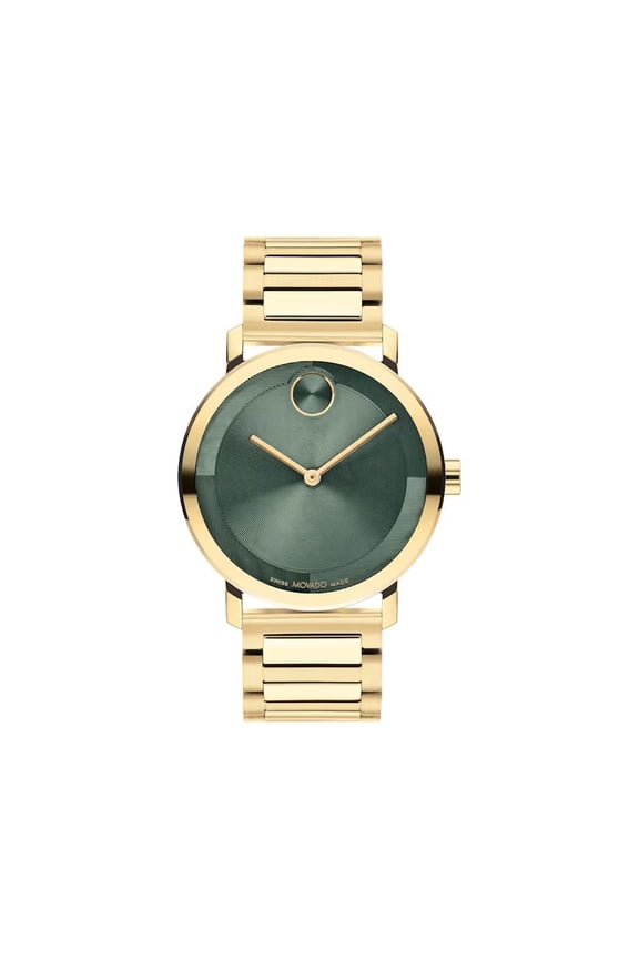 3601156 Men's Bold Quartz Green Dial Watch