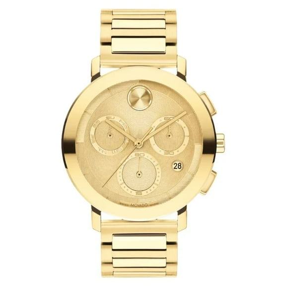 Movado Men's Bold Gold Dial Watch - 3601098