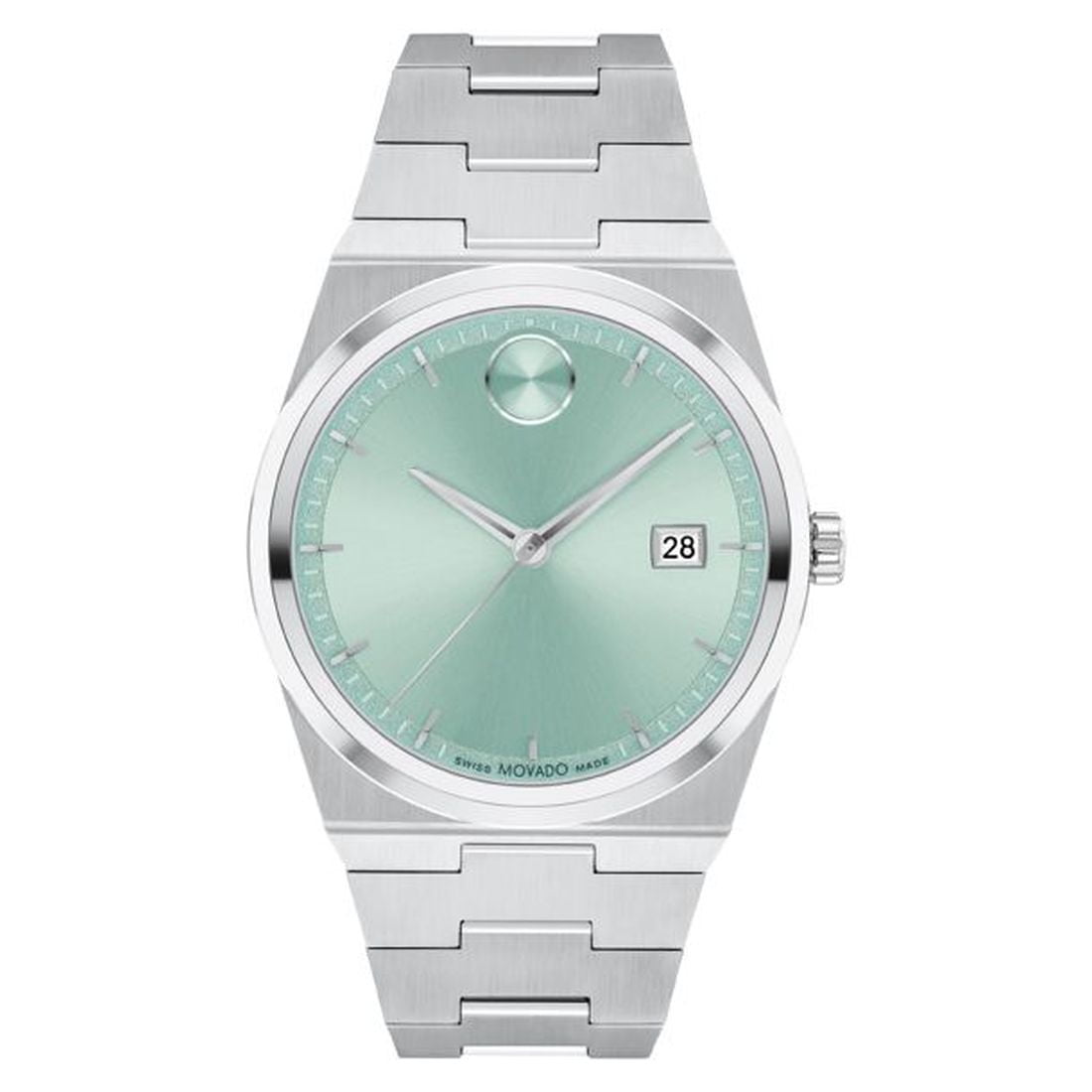 Movado BOLD Quest Blue Dial Stainless Steel Men's Quartz Watch 3601243 ...