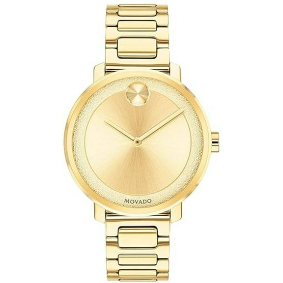 Movado Bold Gold-Tone Ladies Watch 3600502