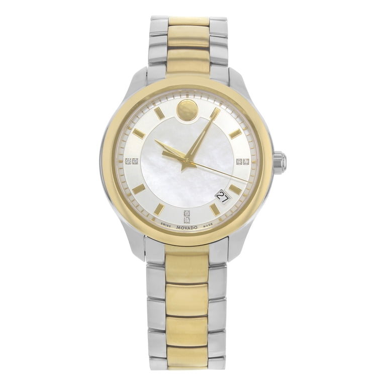 Movado Bellina 0606979 Gold Tone & Stainless Steel Quartz  display picture 2