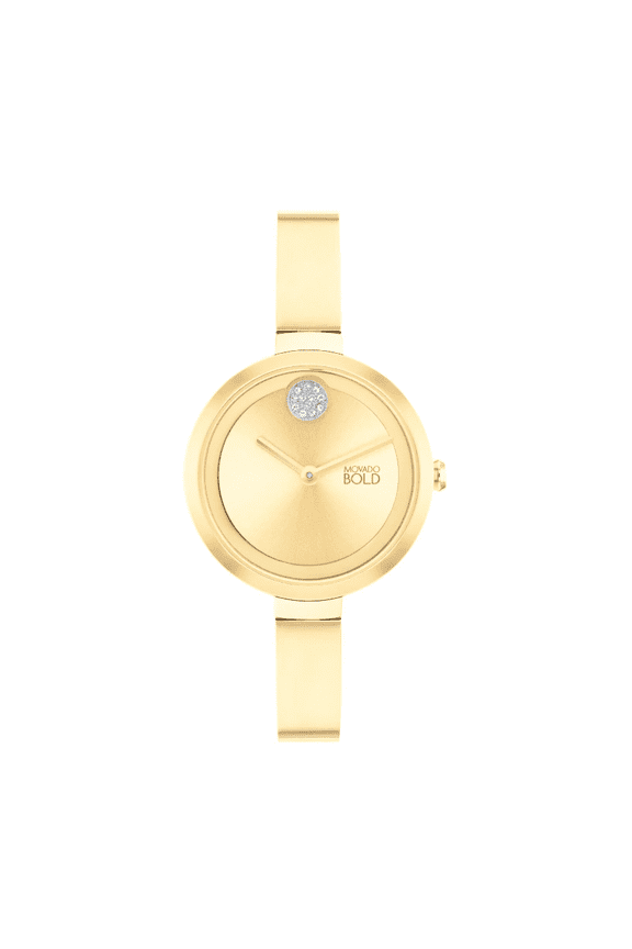 Bold 3601007 Trend Gold Dial Gold Stainless Steel Bangle Womens Watch