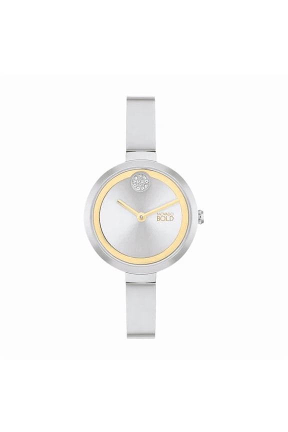 Bold 3601010 Silver Dial Silver Stainless Steel Bangle Womens Watch