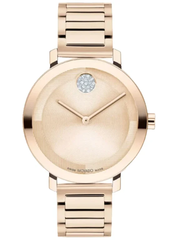 Bold 3601107 Rose Gold Dial & Stainless Steel Bracelet 34MM Womens Watch