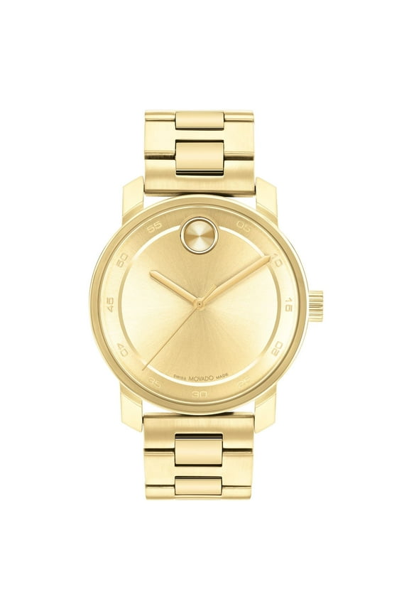 Bold Access Champagne Dial Yellow Gold PVD Steel Men's Watch 3600912