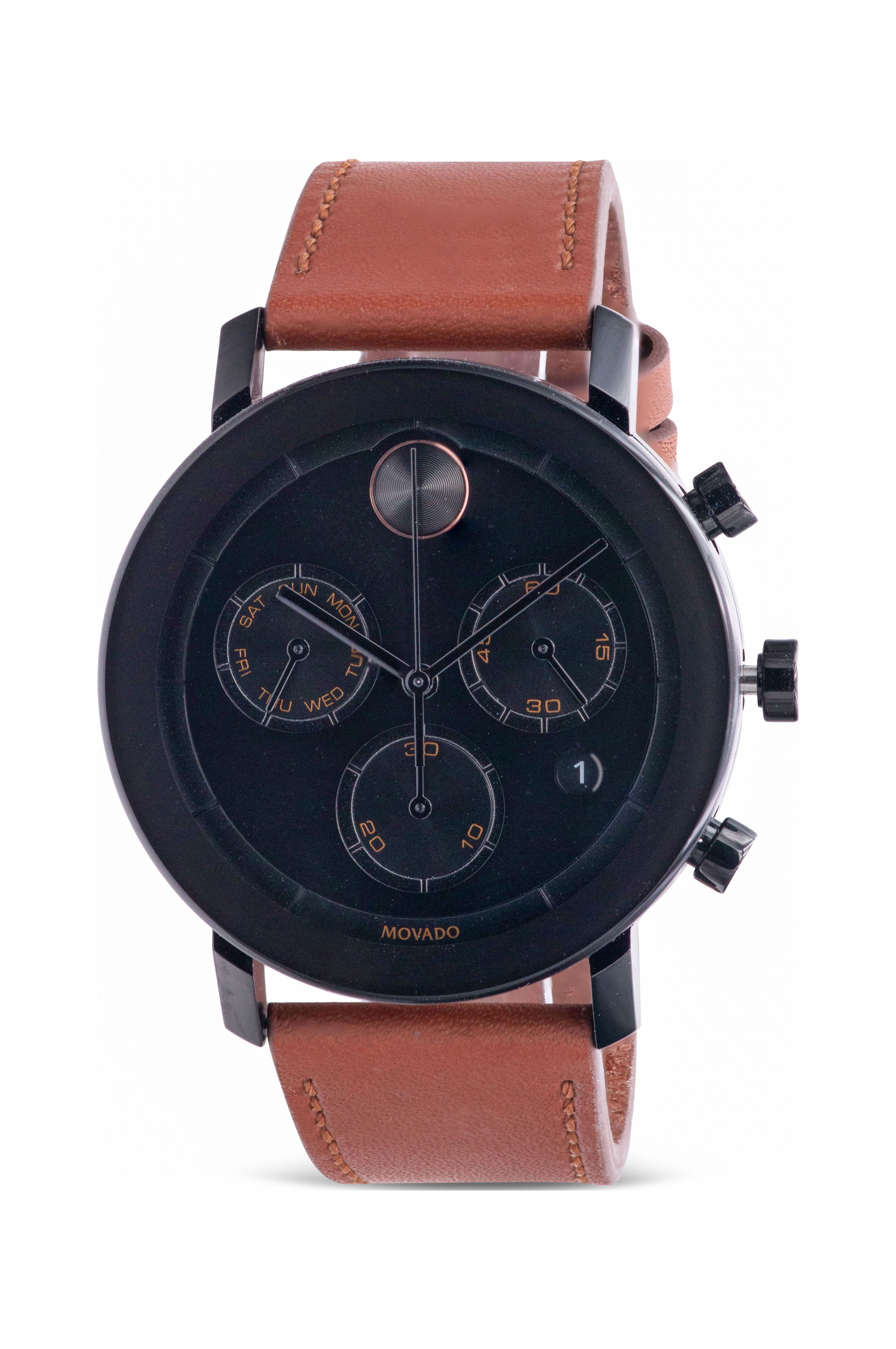 Movado bold cognac online