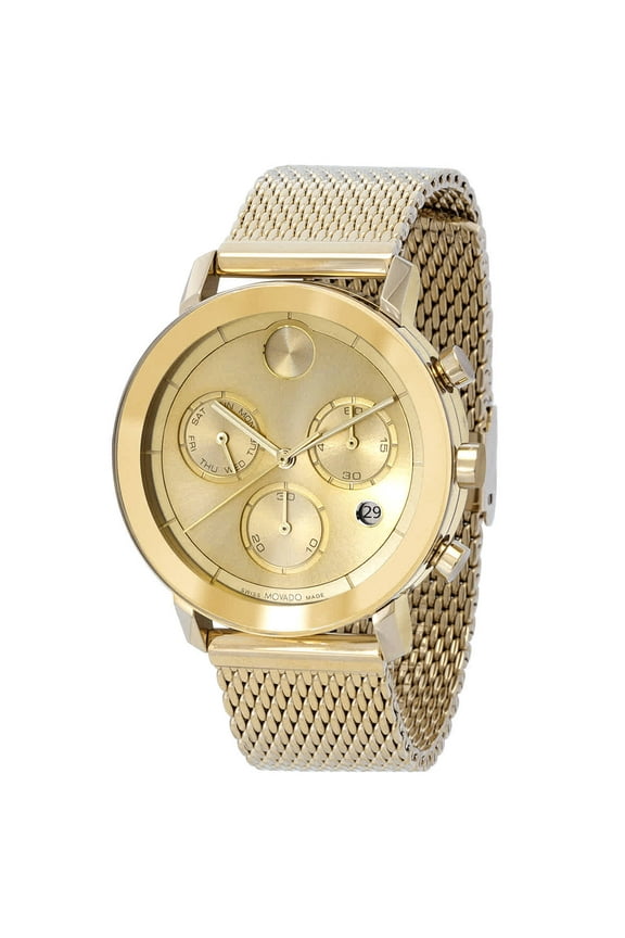 Bold Evolution Men's Gold Tone Stainless Chronograph Quartz Watch 3600929