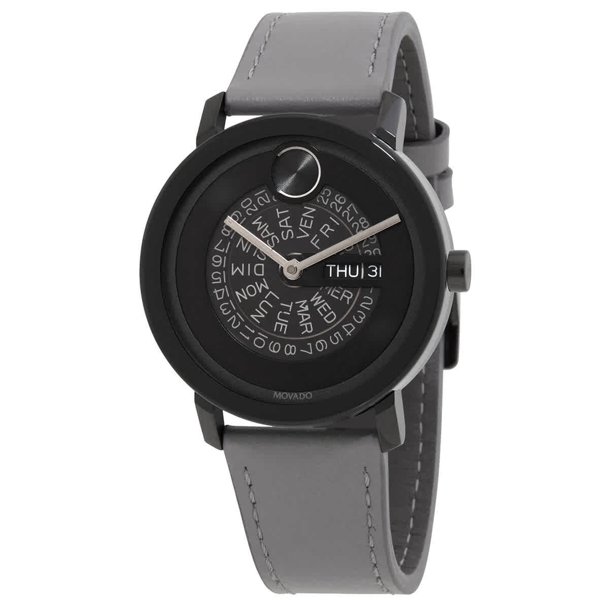 Movado Bold Evolution Quartz Black Dial Men's Watch 3600782 - Walmart.com
