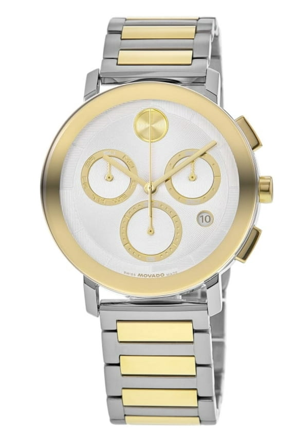 Bold Evolution Quartz Chronograph Silver Dial Steel Men's Watch 3601100