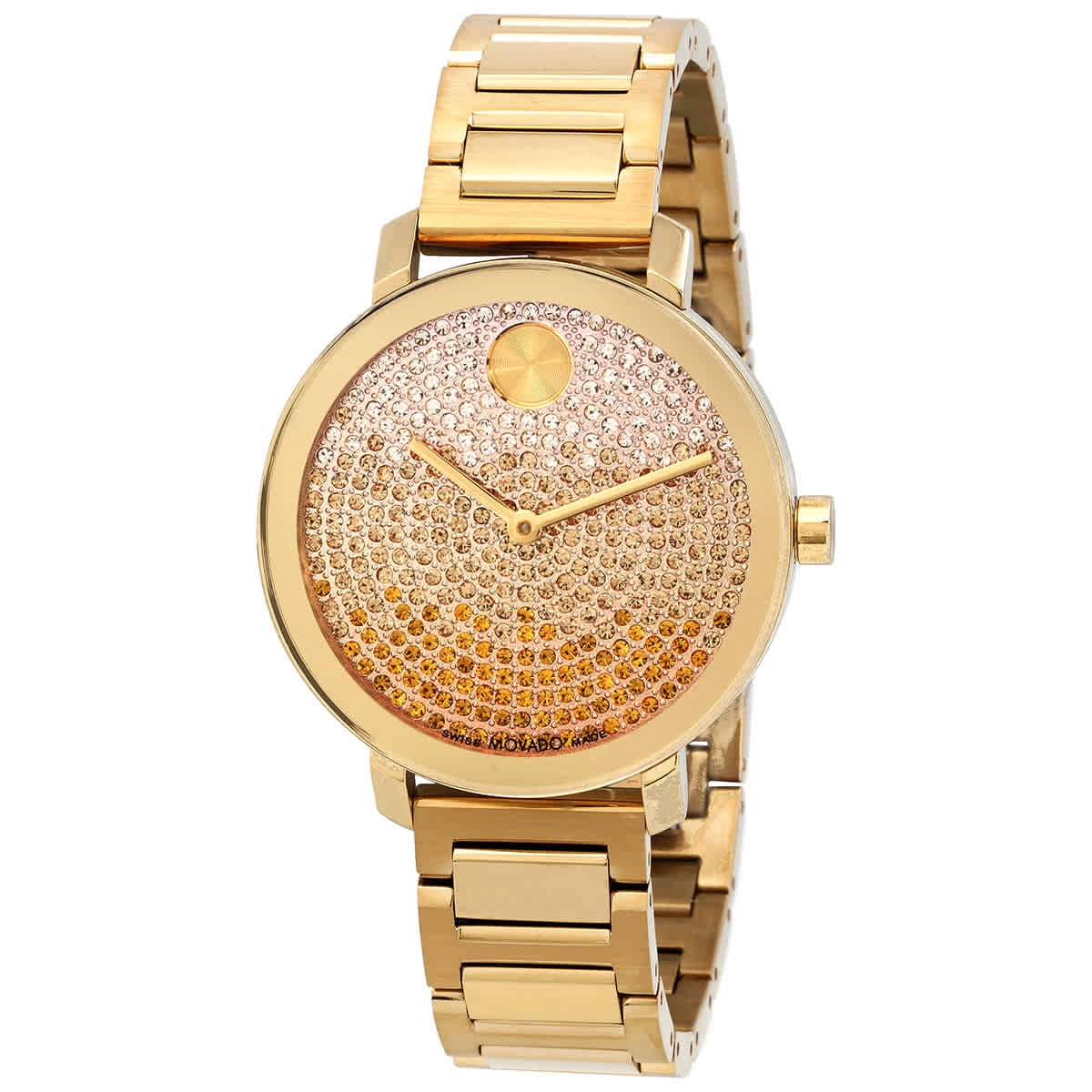 Movado Bold Evolution Quartz Gold Dial Mens Watch New Zealand Ubuy