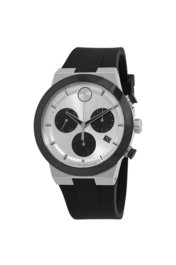 Bold Fusion Chronograph Quartz Silver Dial Men's Watch 3600894
