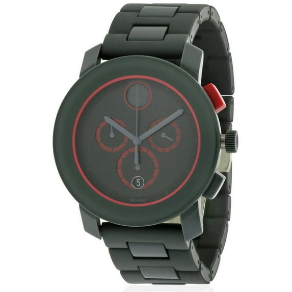 Movado Bold Grey Ion Chronograph Men's Watch, 3600272
