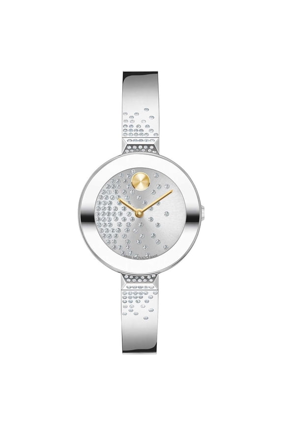 Women's Bold Silver Dial Watch - 3600925