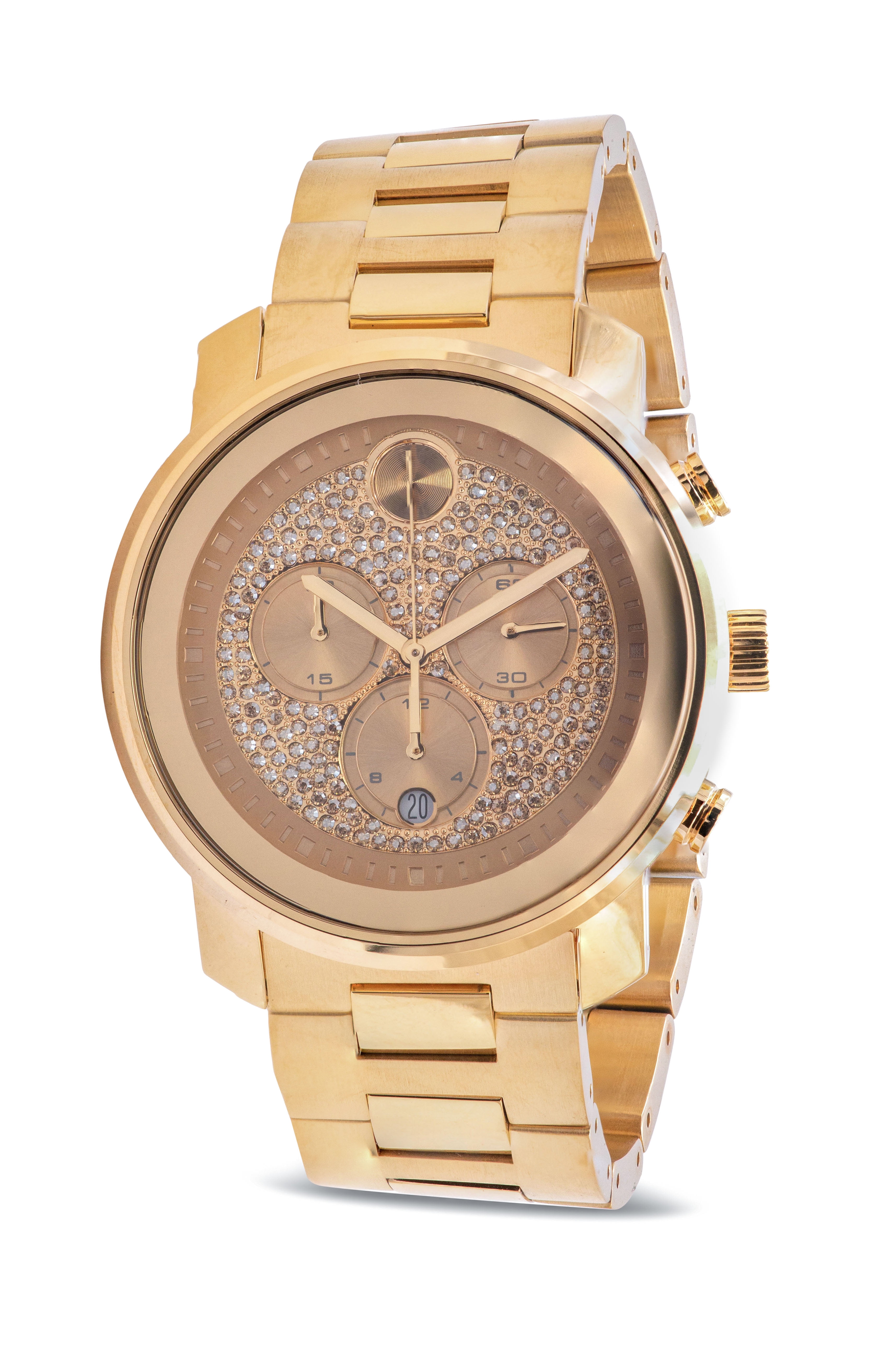 Movado bold outlet metals gold